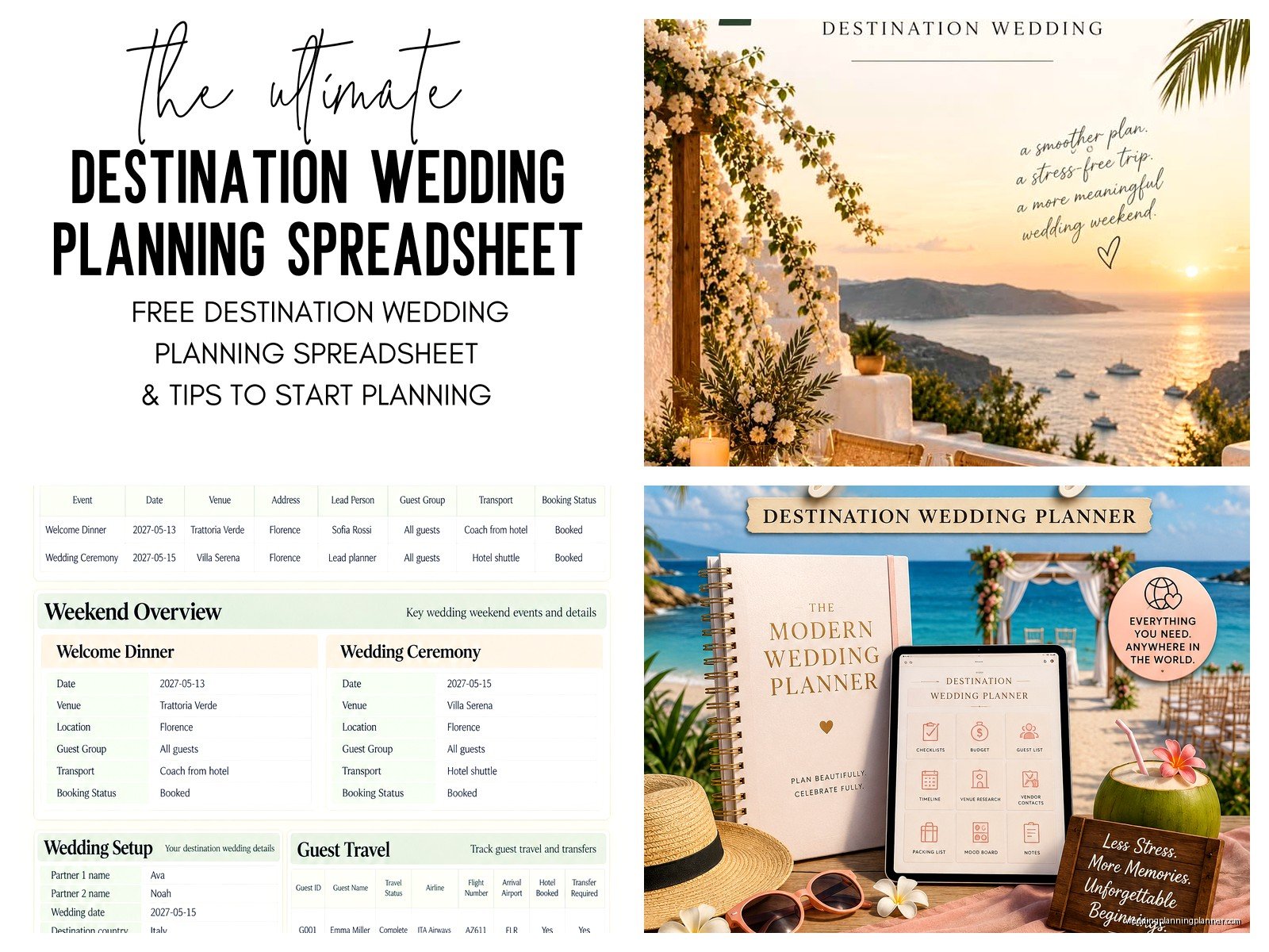 Destination Wedding Planner: Travel Coordinator Services