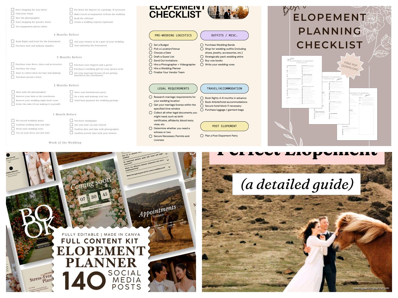 Elopement Planner: Small Intimate Wedding Coordinator