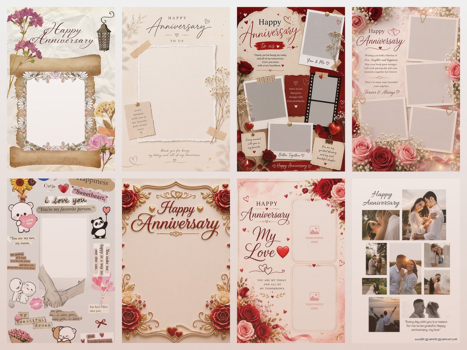 Happy Anniversary Templates: Free Download Files