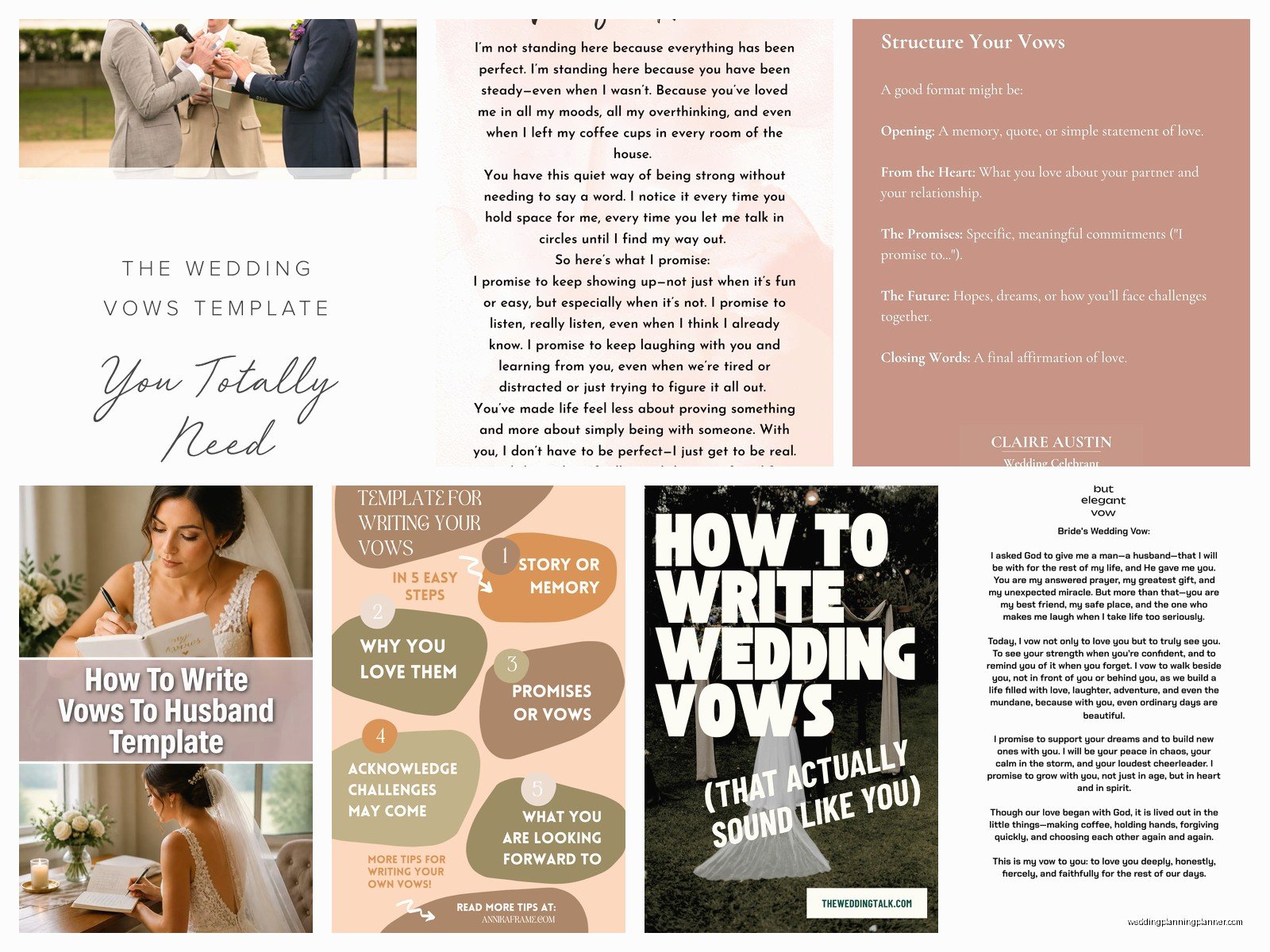 Personal Vows Template: Free Download Files