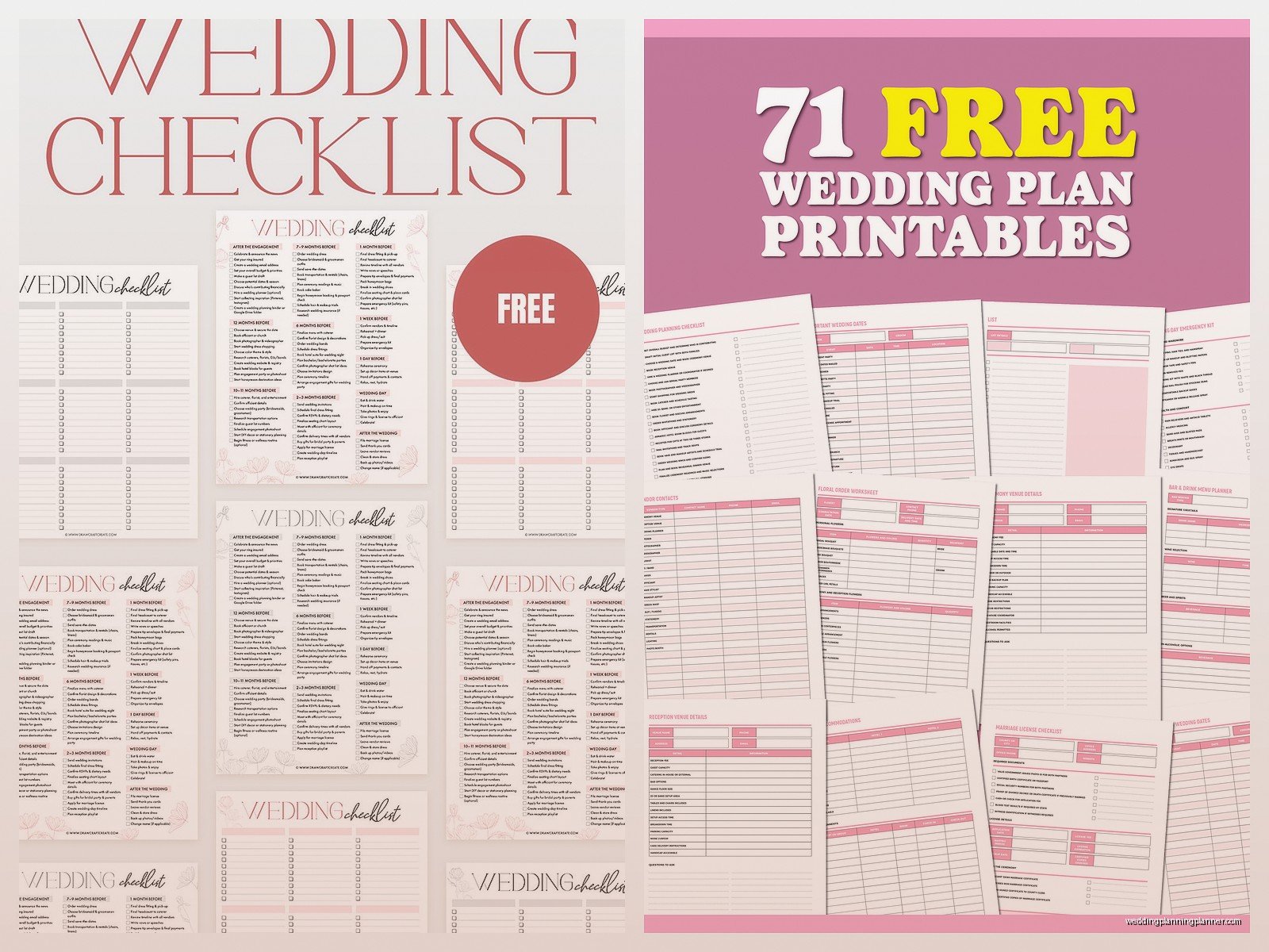 Printable Wedding List: Complete Guide