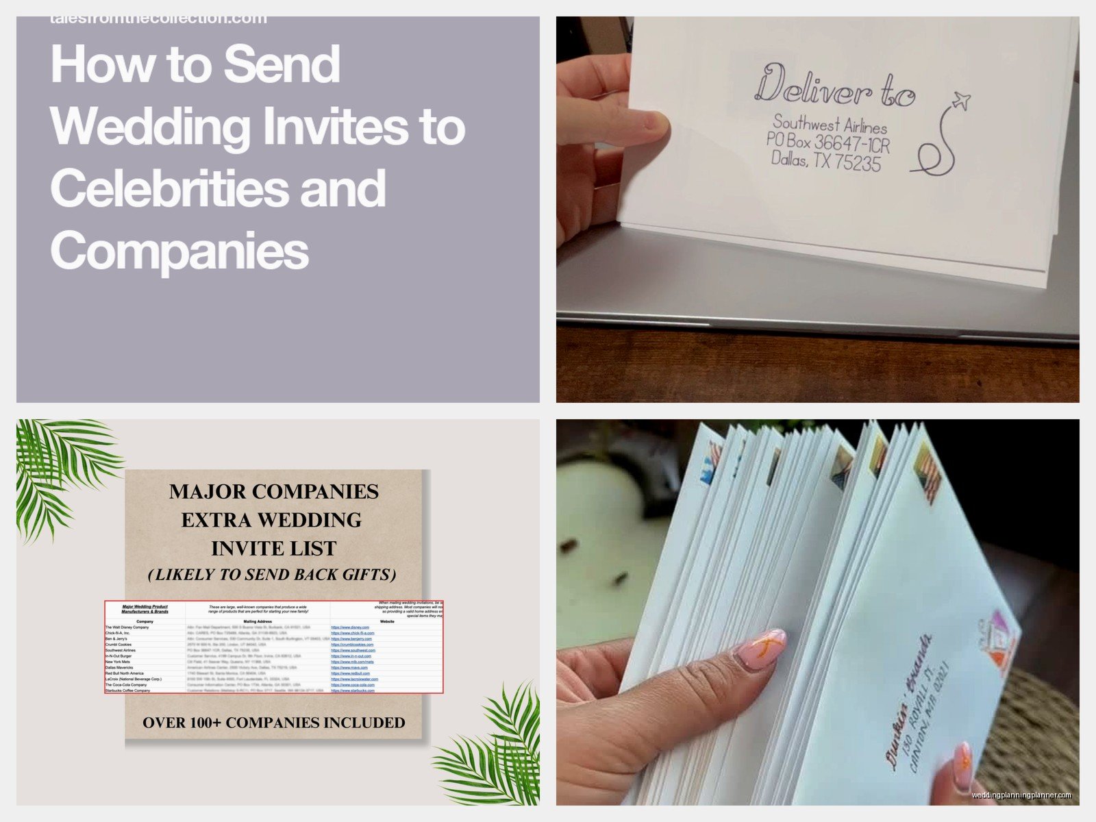 Send Wedding Invites To Companies: Complete Guide
