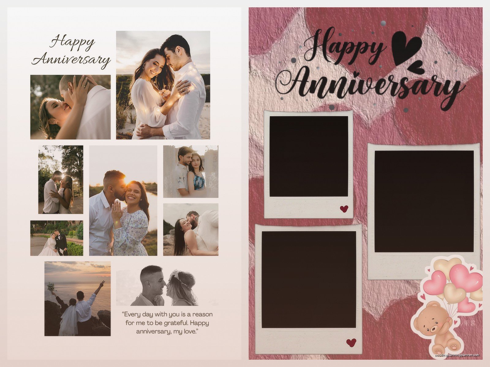 Template Happy Anniversary: Free Download Files