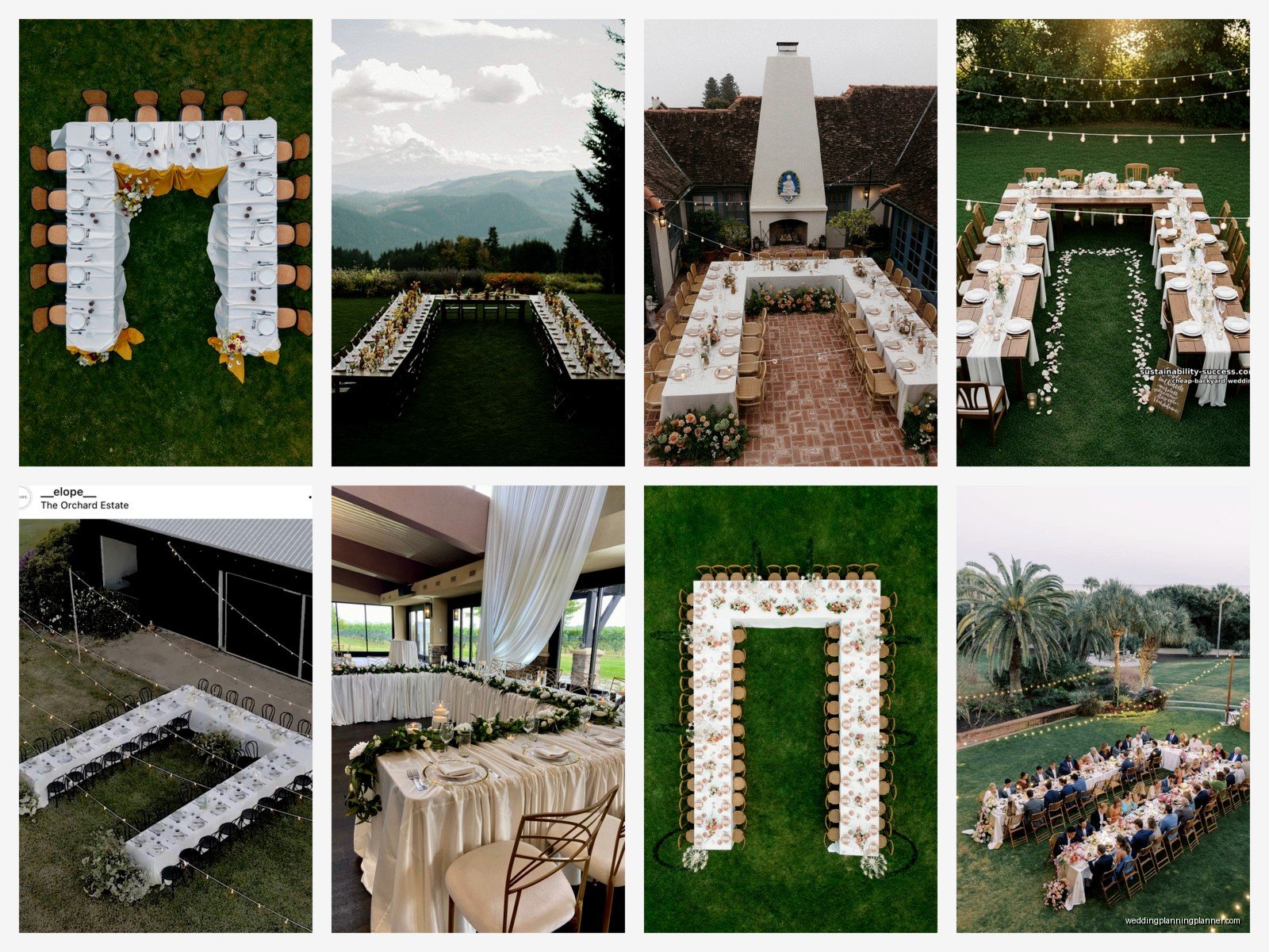 U Shaped Wedding Table: Complete Guide