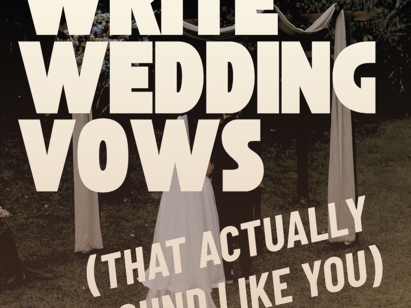 Vows Template For Him: Free Download Files