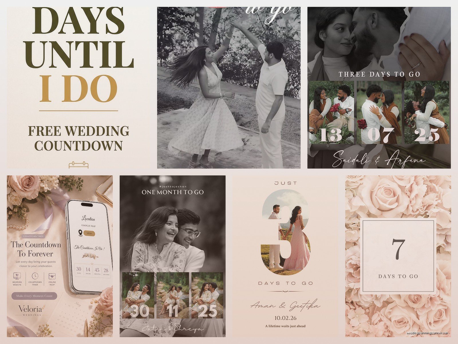 Wedding Countdown Template: Free Download Files