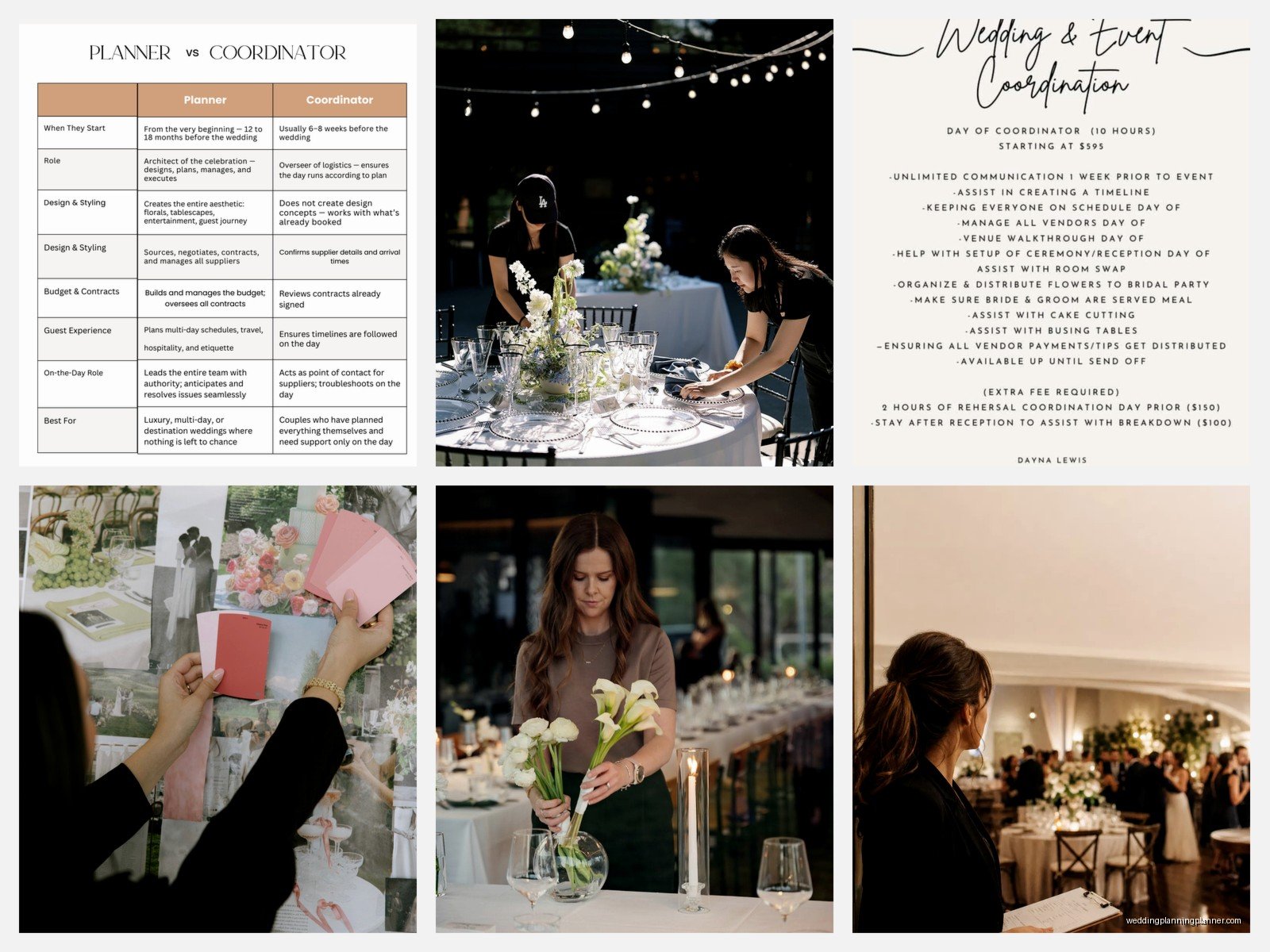 Wedding Event Coordinator: Day-of Management Services