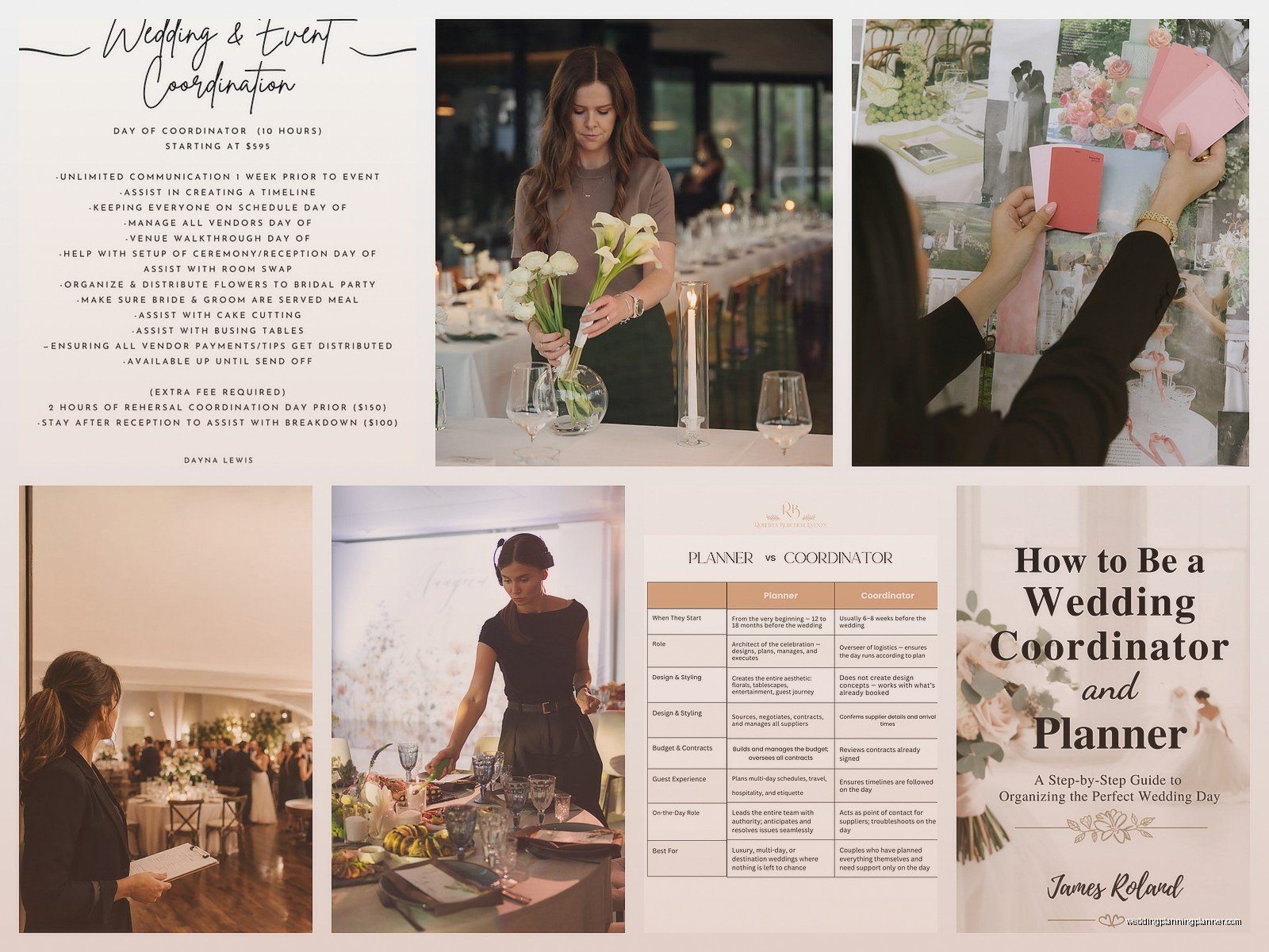 Wedding Event Coordinator: Day-of Management Services