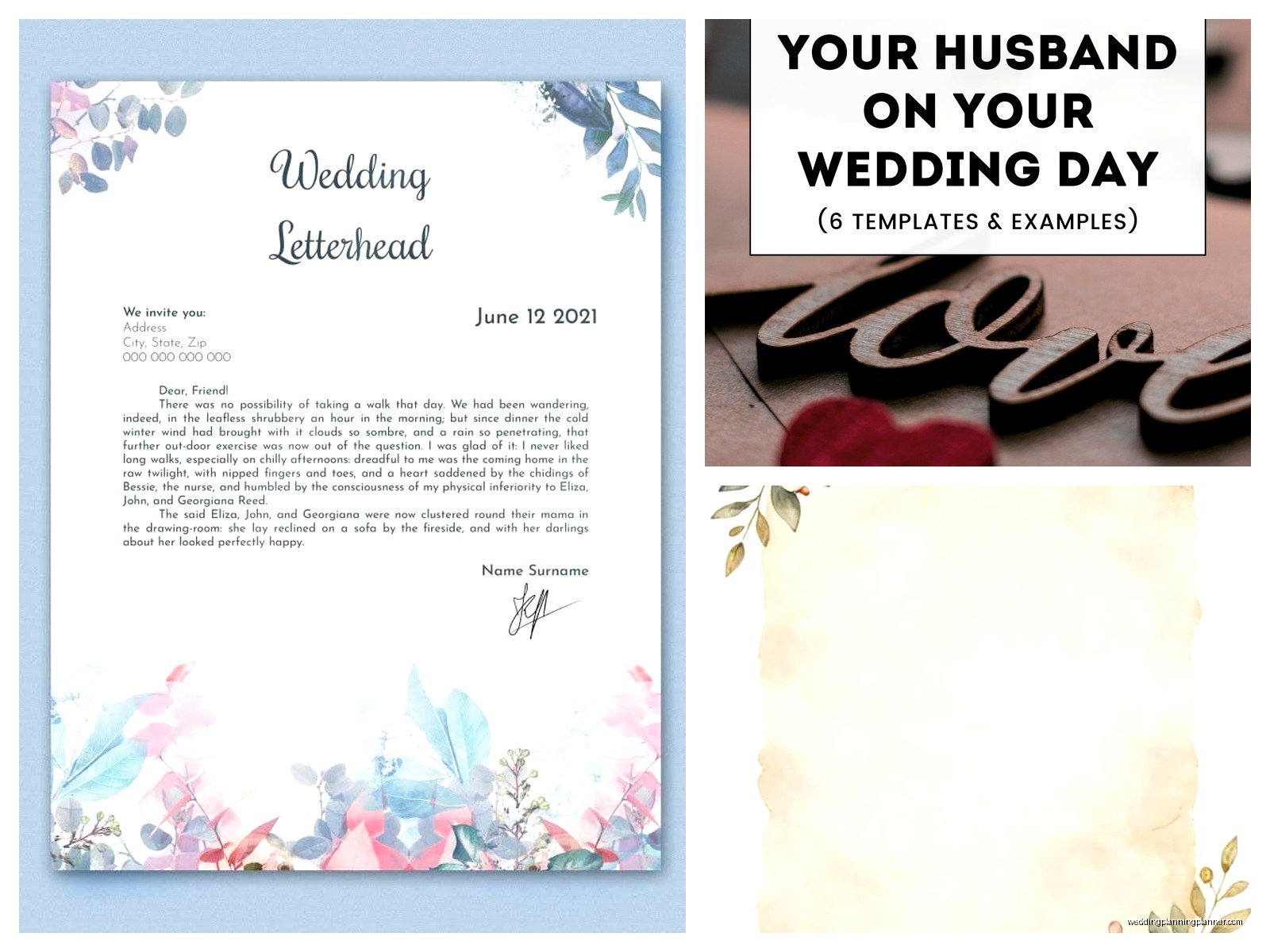 Wedding Letter Template: Free Download Files