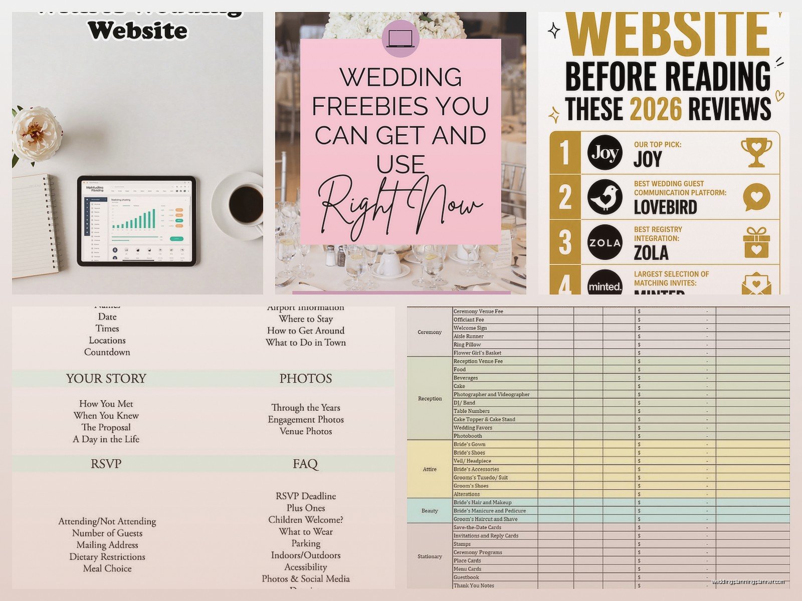 Wedding Planning Sites: Best Online Platforms & Tools