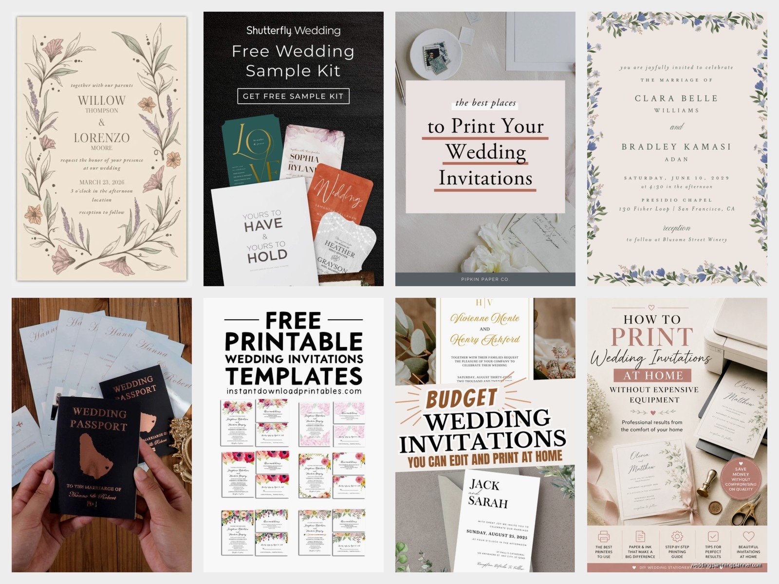 Cheap Wedding Invitation Printing: Budget Printing Services