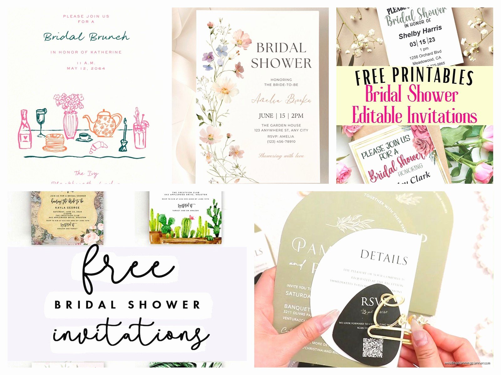 Cheap Wedding Shower Invitations: Budget Party Options