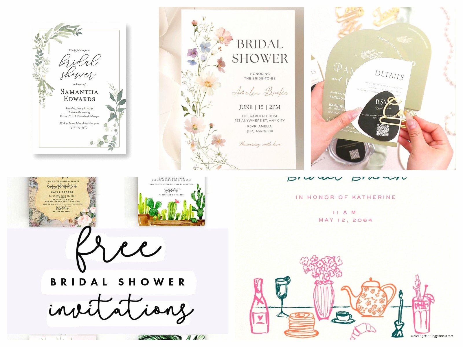 Cheap Wedding Shower Invitations: Budget Party Options