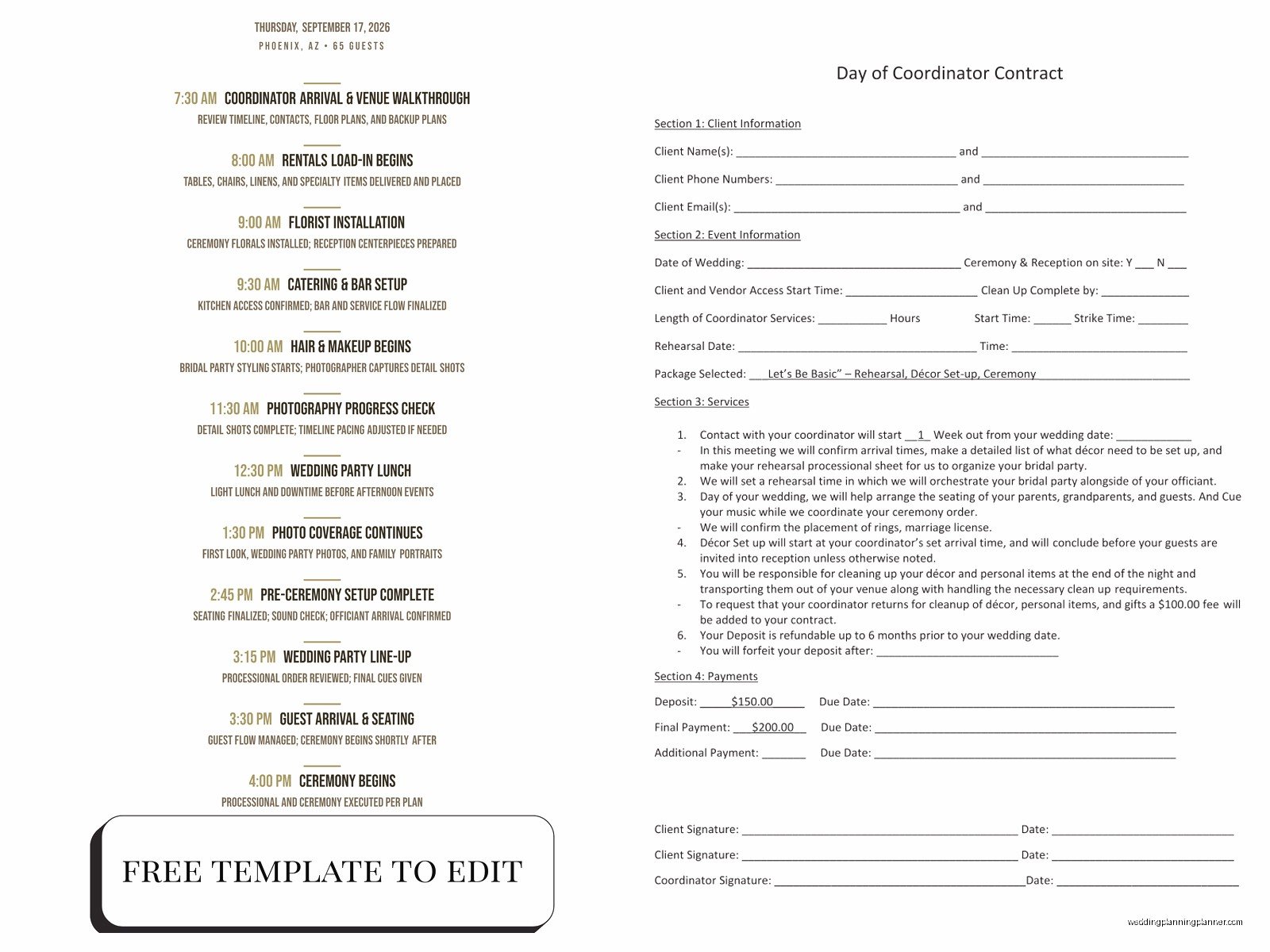 Day Of Coordinator Price: Pricing Guide