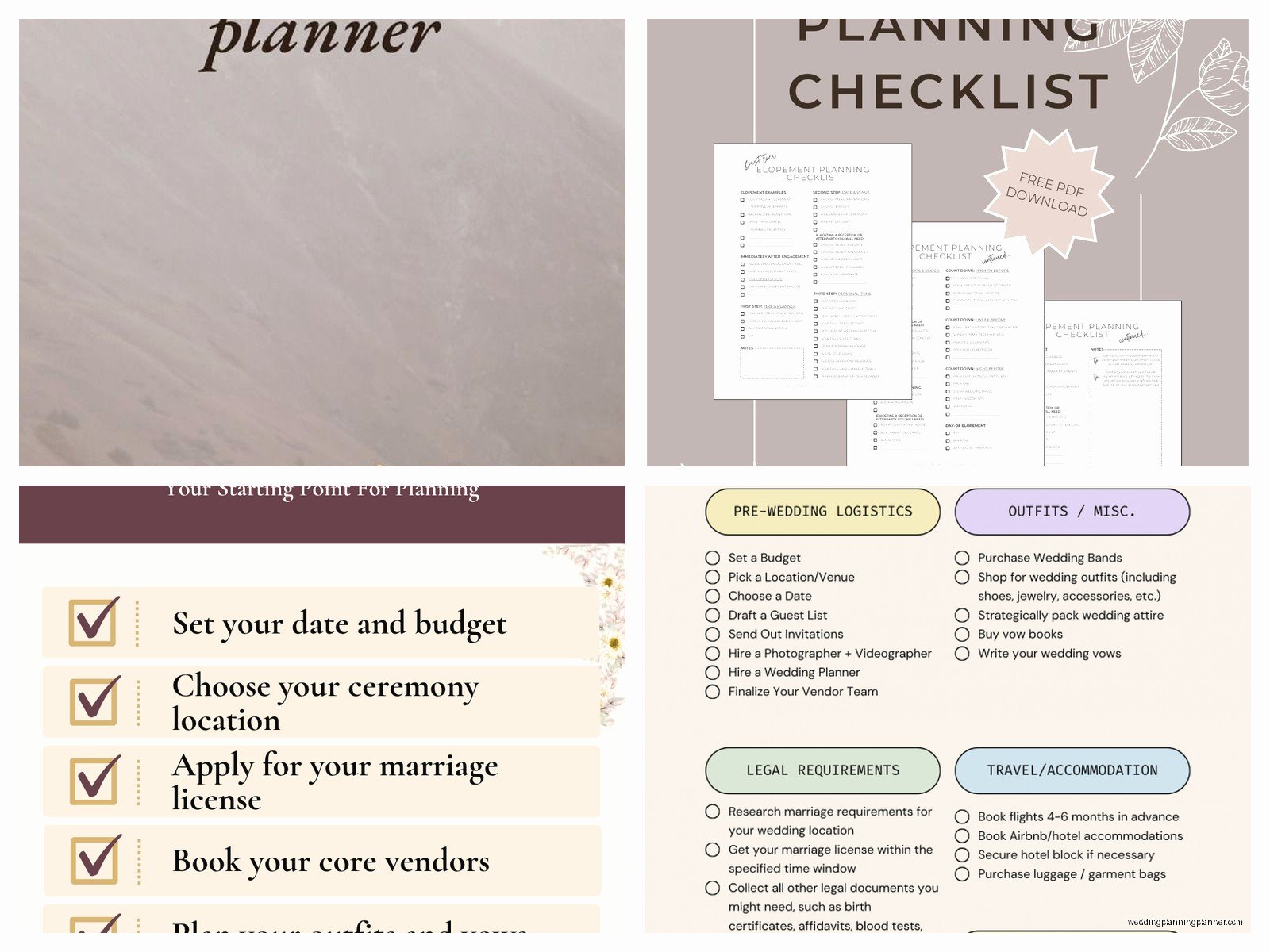 Elopement Wedding Planner: Small Intimate Coordinator