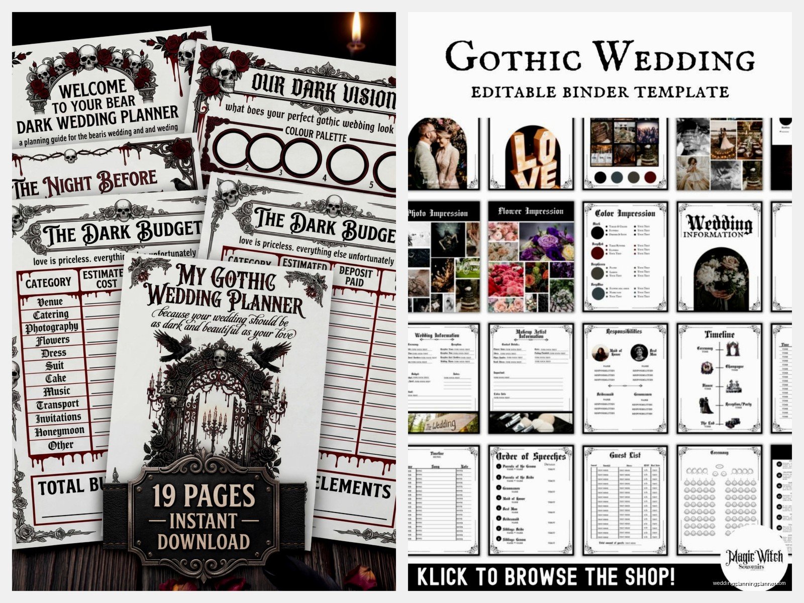 Gothic Wedding Planner: Professional Services Guide