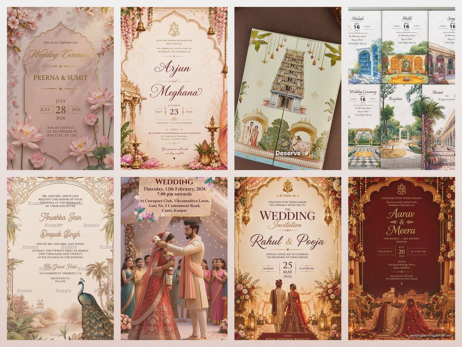 Indian Wedding Cards Online: Traditional Digital Ordering