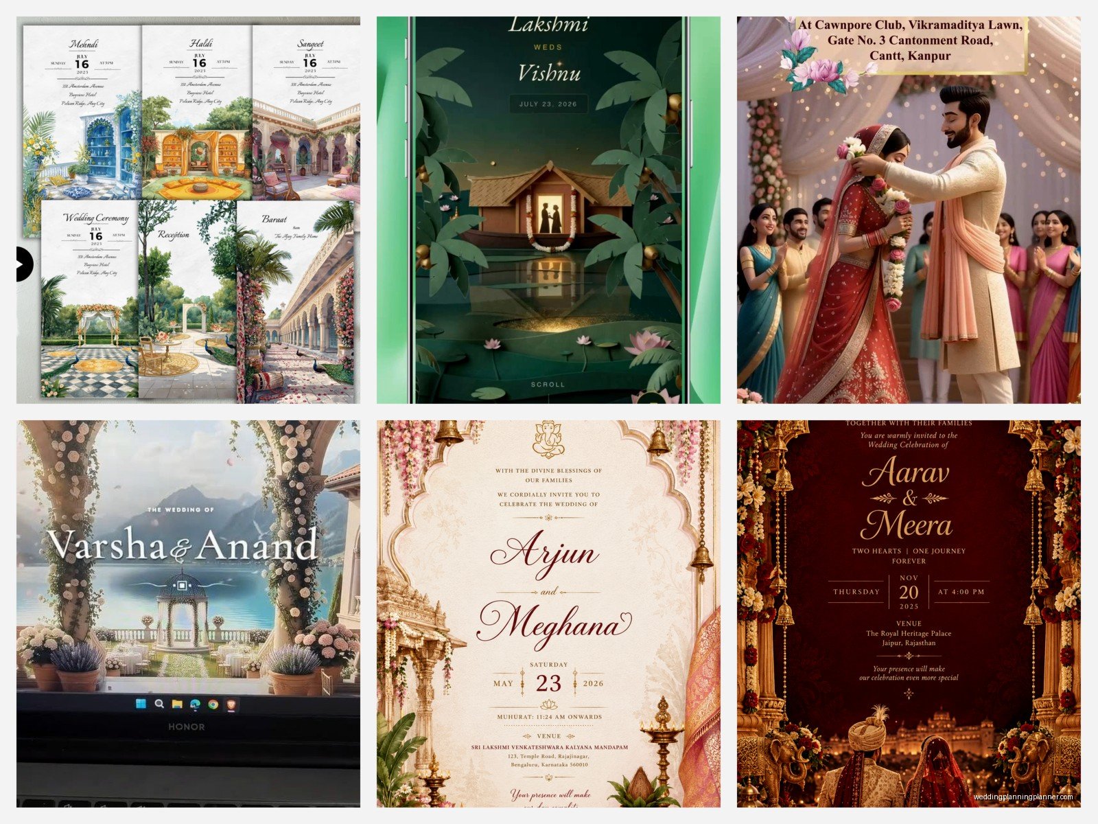 Indian Wedding Invitations Online: Traditional Digital Order