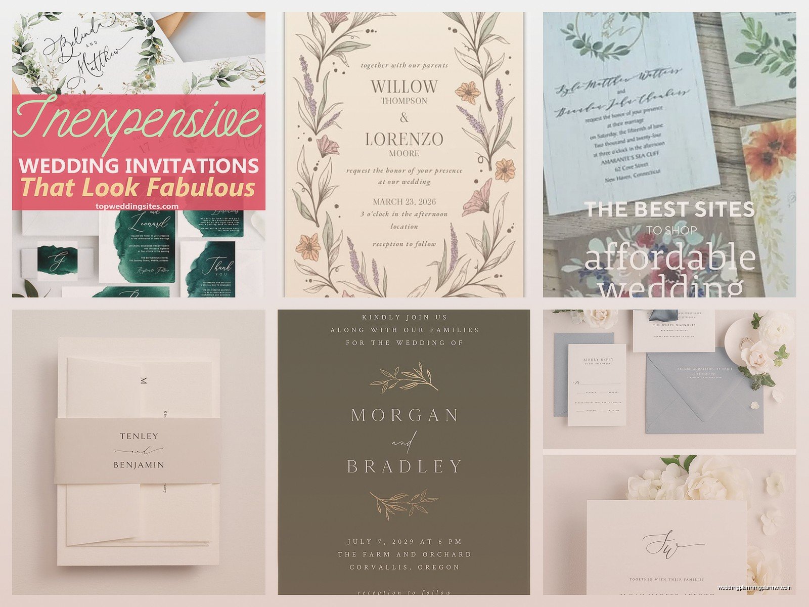 Inexpensive Wedding Invitations: Budget Under $100 Guide