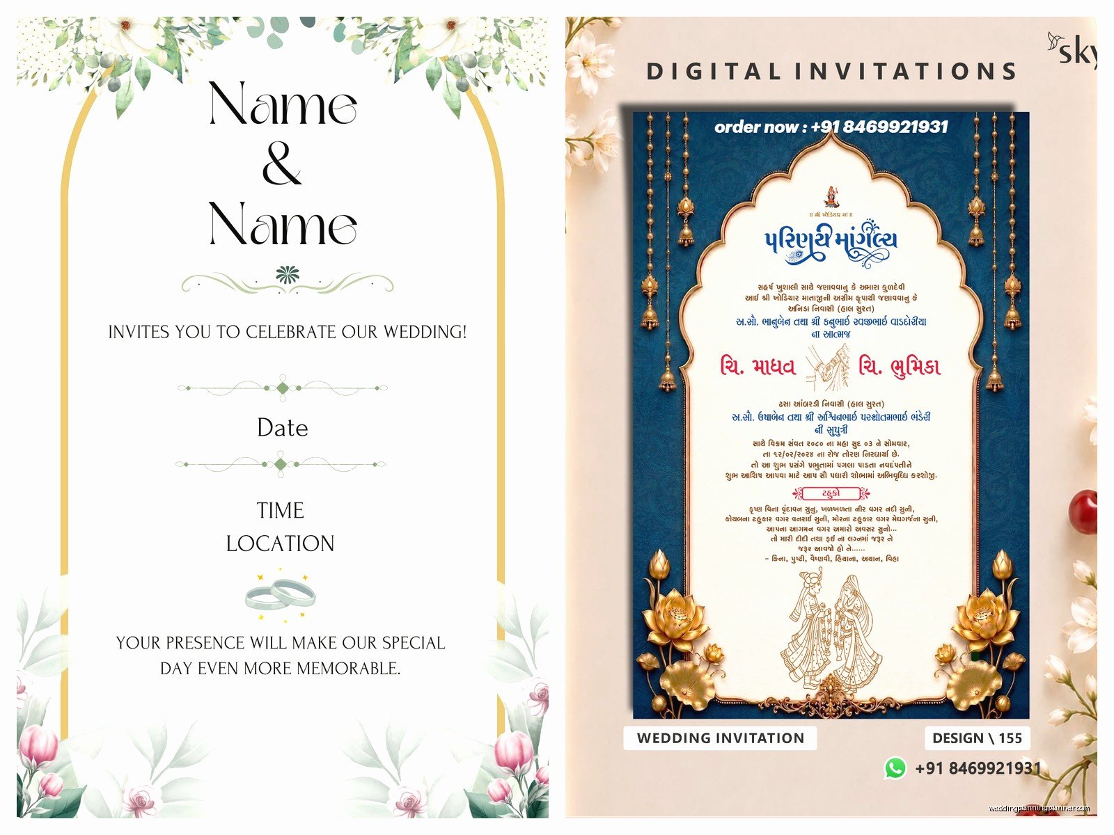 Marriage Invitation Card Online: Digital Design Platforms