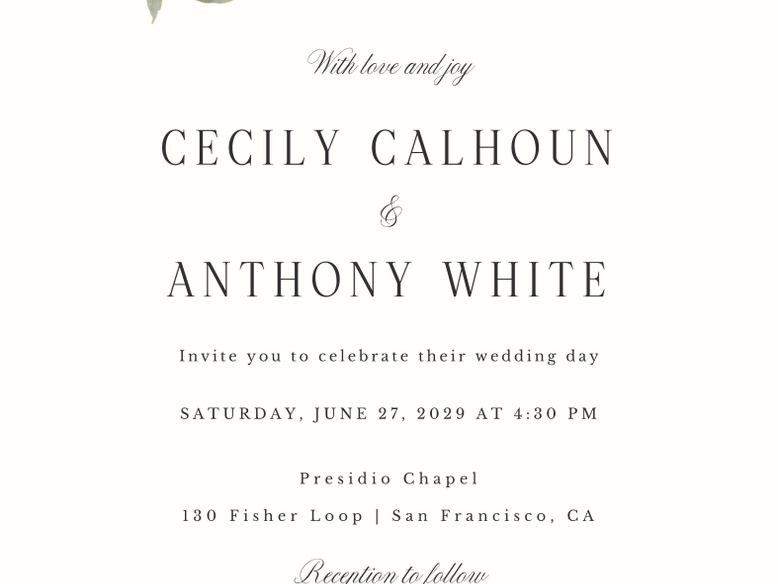 Quick Wedding Invitations: Rush Order Fast Turnaround