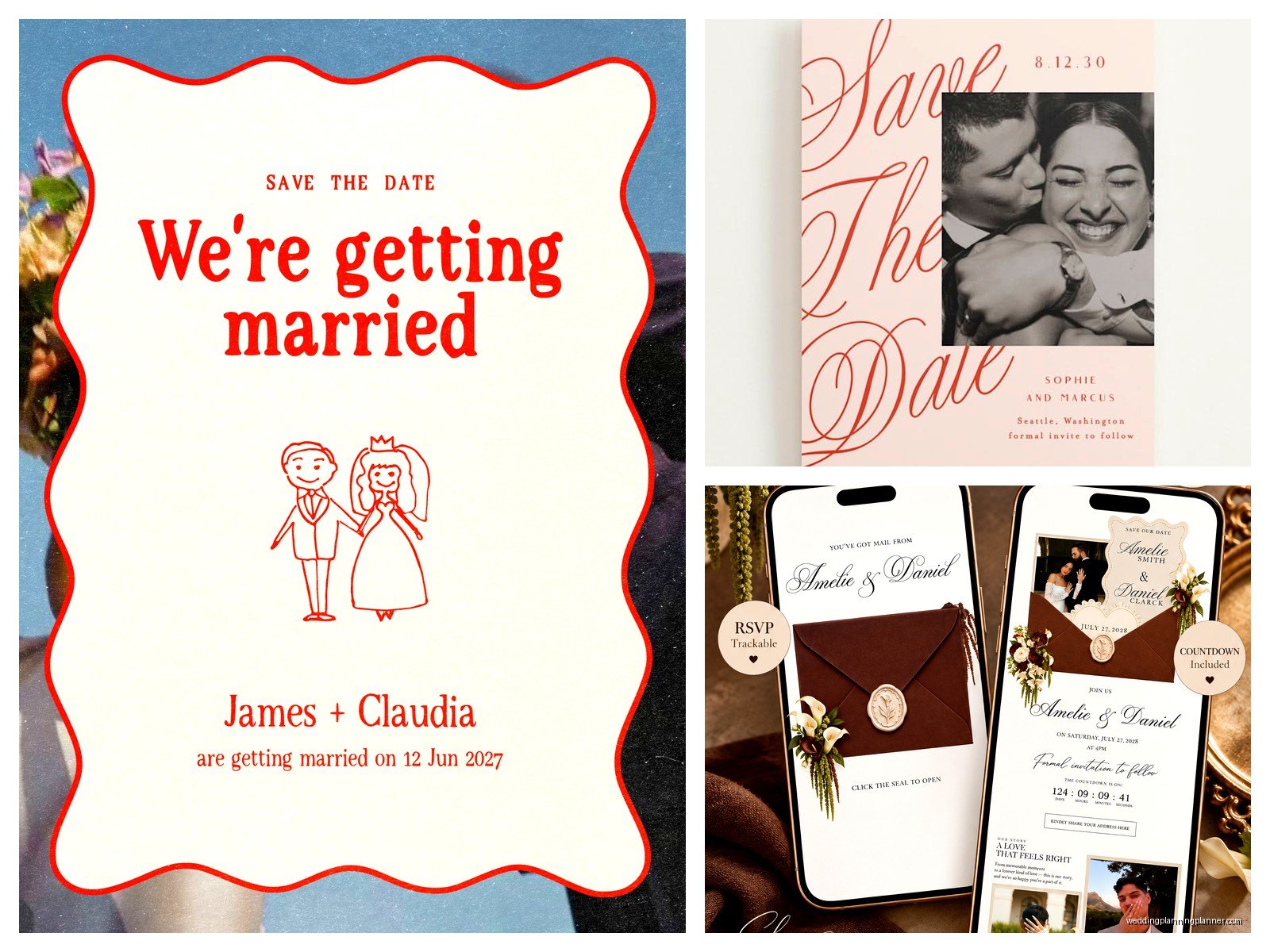 Save the Date Cards Online: Digital Design & Ordering