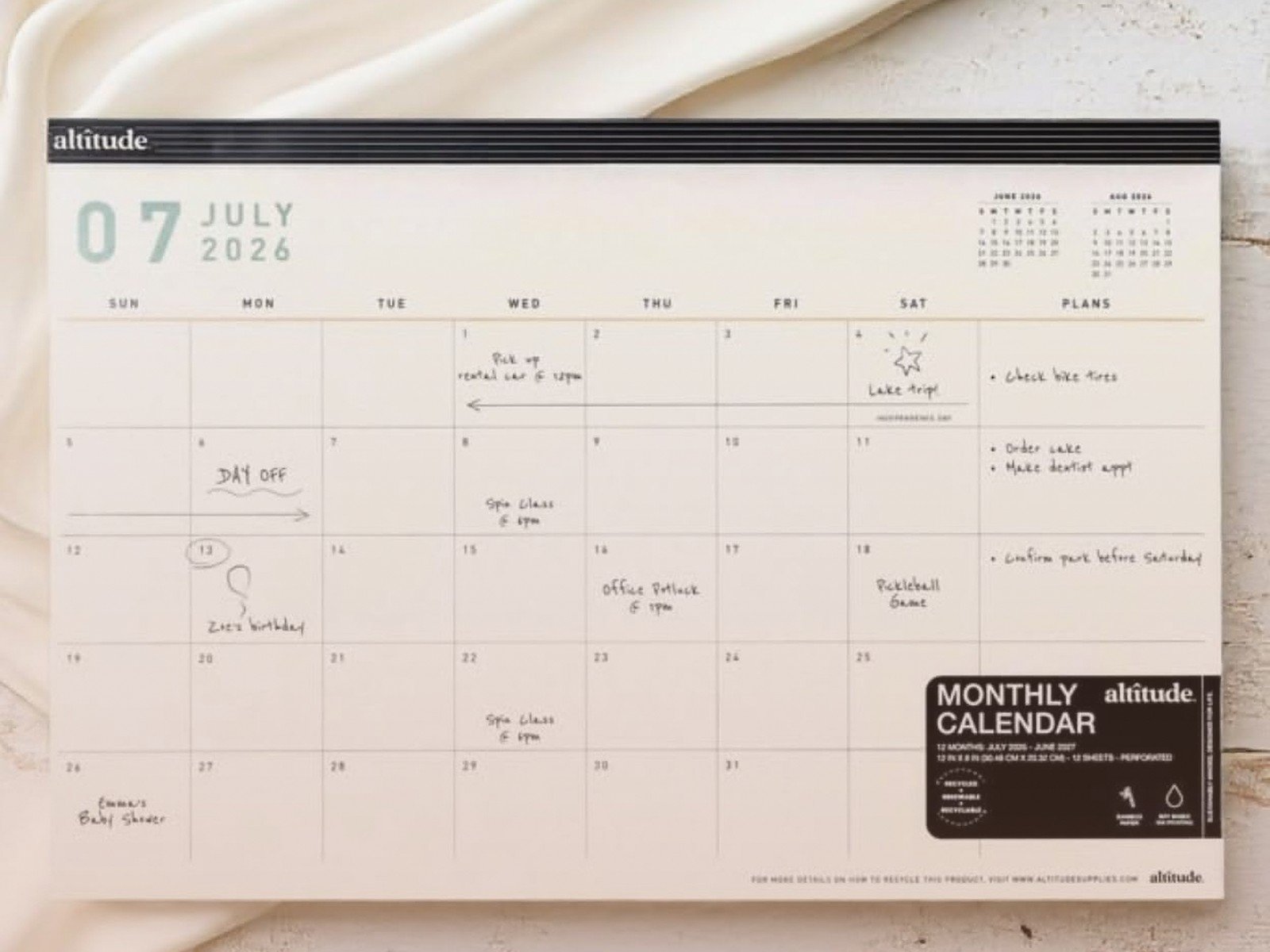 Table Top Planner: Professional Services Guide
