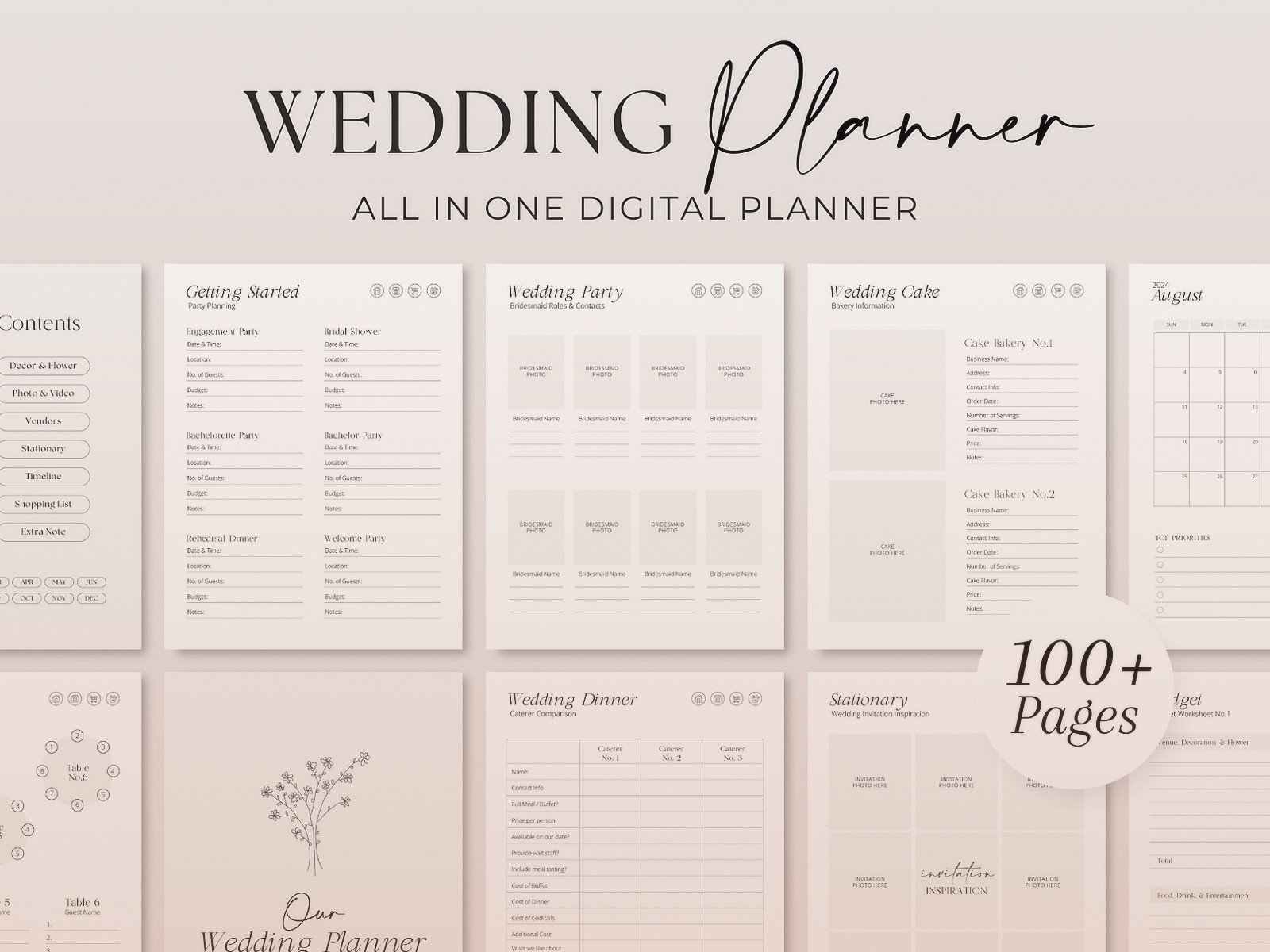 The Complete Wedding Planner: Professional Services Guide