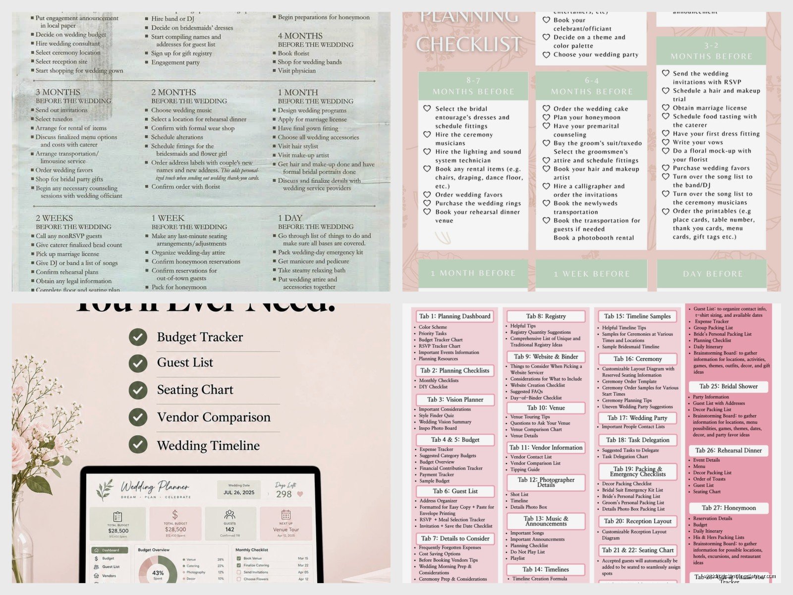 Wedding Bliss Planner: Professional Services Guide