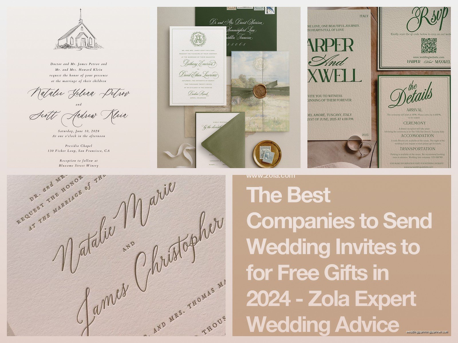 Wedding Invitation Companies: Best Stationery Brands