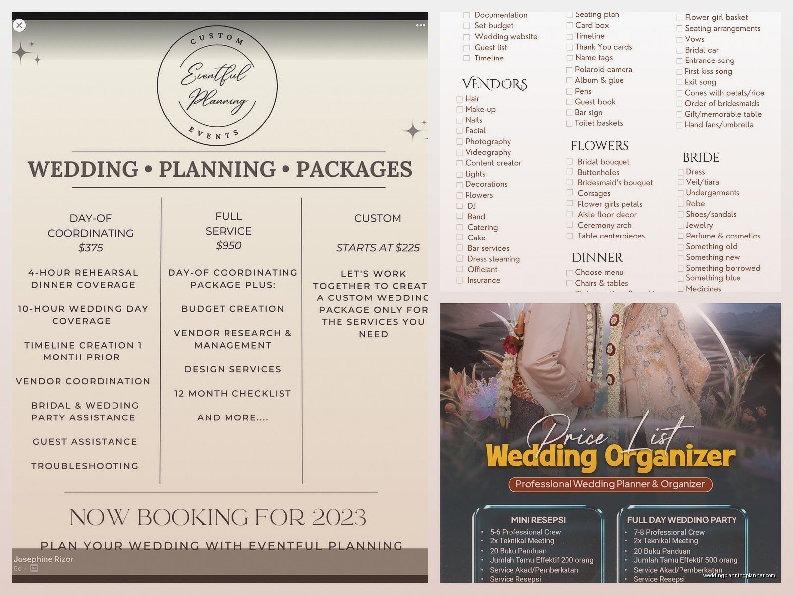 Wedding Organizer Package: Complete Guide