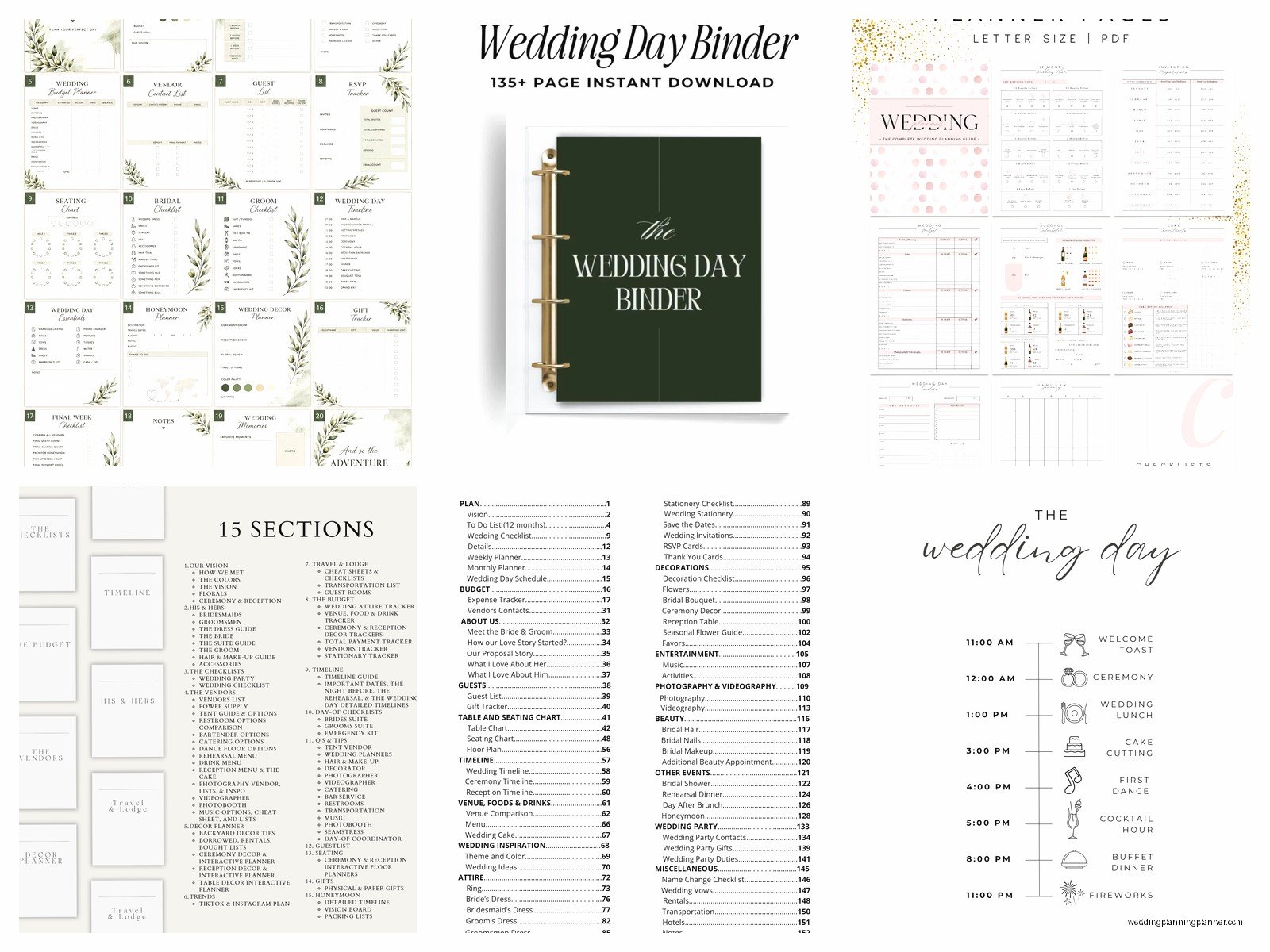 Wedding Planner Pages: Professional Services Guide